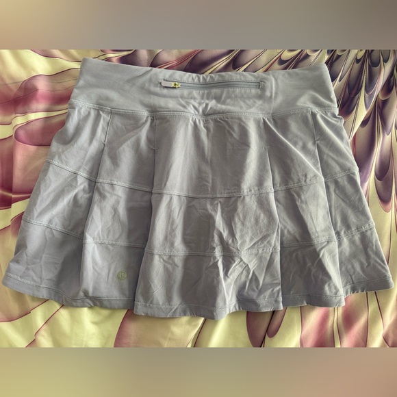 lululemon Pace Rival Mid-rise skirt Long size 6 lilac smoke - Picture 3 of 11
